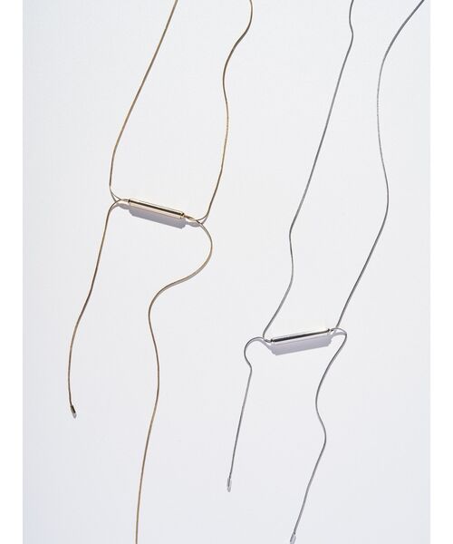 ELENDEEK（エレンディーク）の「スネークスライダーネックレス（ネックレス・レディース・ゴールド/シルバー・FREE）」の21枚目の写真