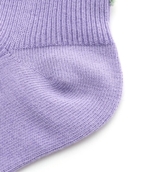 Ampersand（アンパサンド）の「メロウデザイン　ソックスセット（ソックス/靴下・キッズ・チャコール/キナリ・15 /18/21/24/12）」の5枚目の写真