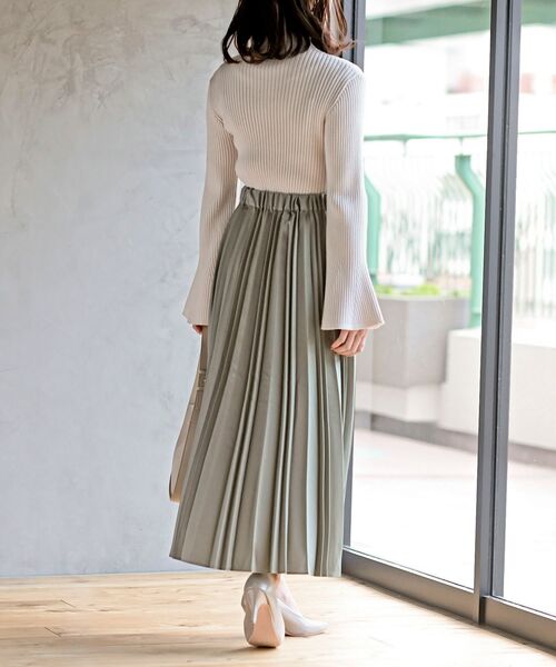 【新品未使用】STYLEDELIアコーディオンランダムプリーツスカート ランダムアコーディオンプリーツスカート（スカート）｜rps