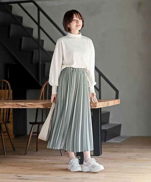 ランダムアコーディオンプリーツスカート（スカート）｜rps