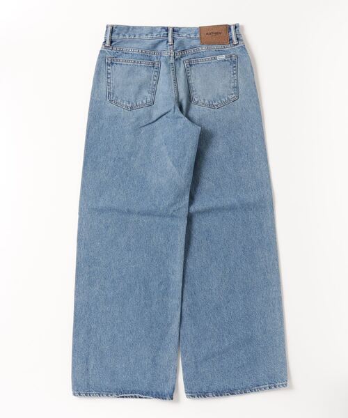 AUTHEN（オーセン）の「【AUTHEN】ロウライズ　ワイドレッグ（デニムパンツ・レディース・ブルー・M）」の2枚目の写真