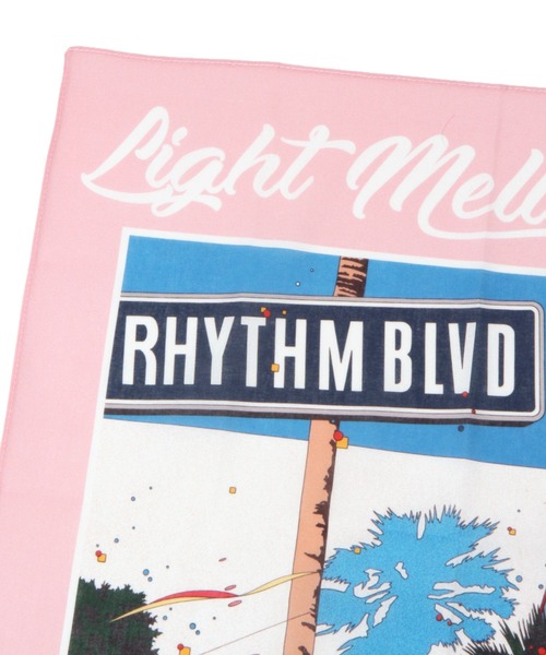 BAYFLOW（ベイフロー）の「【EIZIN SUZUKI×BAYFLOW】ハンカチ45×45cm（ハンカチ/ハンドタオル・レディース・ネイビー/ピンク/ブラック/オフホワイト・0）」の15枚目の写真