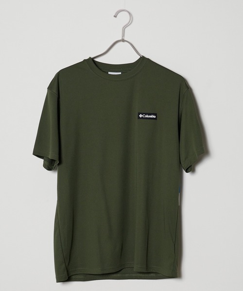 Columbia(コロンビア)の「Columbia/コロンビア レイクアローヘッドショートスリーブシャツ Tシャツ(Tシャツ/カットソー・メンズ・ブルー系その他/ブラック/オリーブ・M/L/XL)」の1枚目の写真