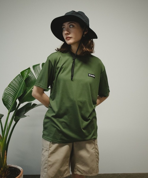 Columbia(コロンビア)の「Columbia/コロンビア レイクアローヘッドショートスリーブシャツ Tシャツ(Tシャツ/カットソー・メンズ・ブルー系その他/ブラック/オリーブ・M/L/XL)」の16枚目の写真