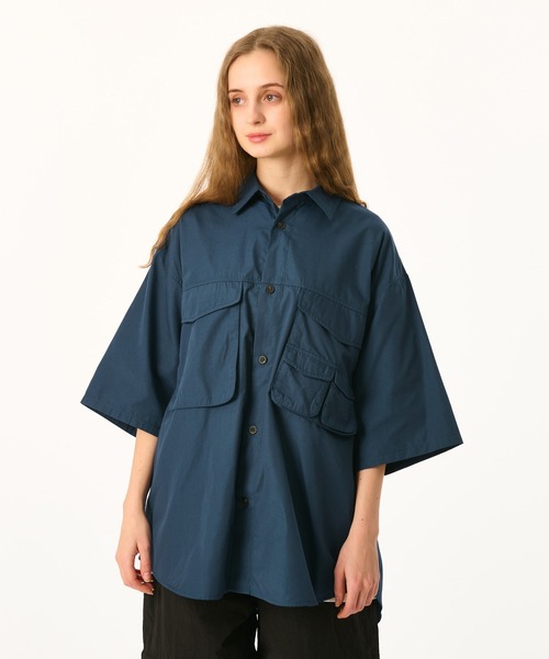 WETTEMPT（ウィテンプト）の「UTILITY WORK SHIRT / ユーティリティワークシャツ（シャツ/ブラウス・メンズ・ダークブルー/ベージュ/オフホワイト・LARGE/SMALL/MEDIUM）」の21枚目の写真