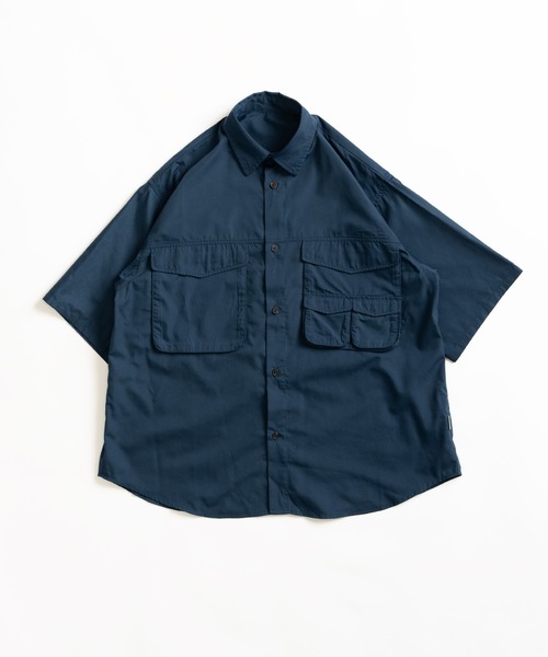 WETTEMPT（ウィテンプト）の「UTILITY WORK SHIRT / ユーティリティワークシャツ（シャツ/ブラウス・メンズ・ダークブルー/ベージュ/オフホワイト・LARGE/SMALL/MEDIUM）」の19枚目の写真