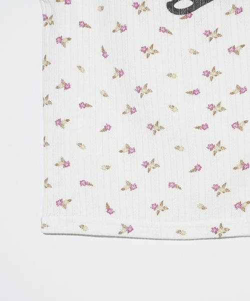 X-girl（エックスガール）の「HIBISCUS CAMISOLE（キャミソール・レディース・ライトブルー/ホワイト・S/M）」の19枚目の写真