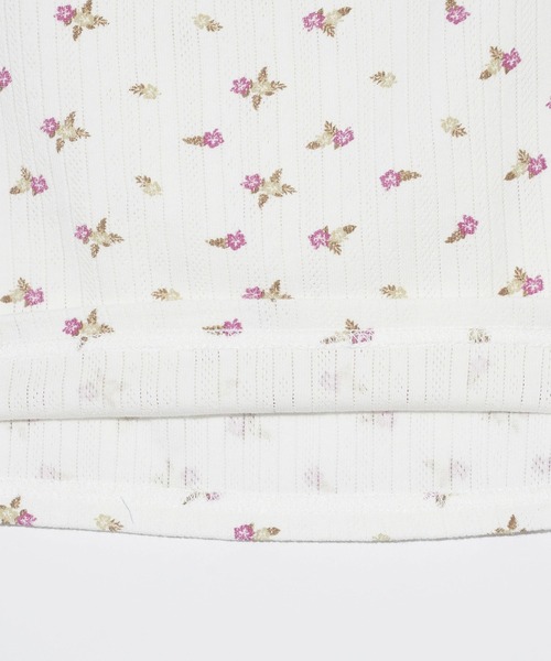 X-girl（エックスガール）の「HIBISCUS CAMISOLE（キャミソール・レディース・ライトブルー/ホワイト・S/M）」の20枚目の写真