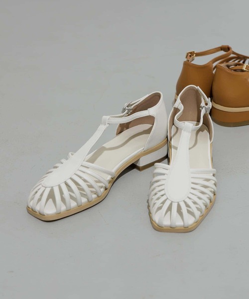 SENSE OF PLACE by URBAN RESEARCH（センスオブプレイスバイアーバンリサーチ）の「グルカサンダル（サンダル・レディース・ホワイト系その他/ライトブラウン/ブラック・SMALL/MEDIUM/LARGE）」の20枚目の写真