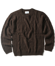 417 EDIFICE | ◇W/アルパカ アランC/N ニット(ニット/セーター)