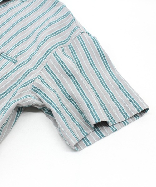 RNA-N（アールエヌエーエヌ）の「B2822 コードストライプシャツ（シャツ/ブラウス・レディース・ベージュ/グレー/ライトブルー・MEDIUM）」の20枚目の写真