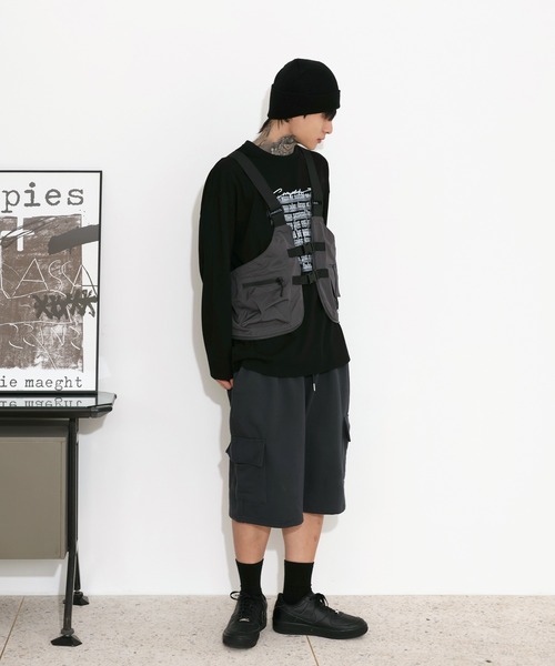 UNISEX]ストリートオーバーフィットヴィンテージロゴレタリング
