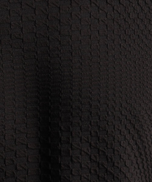 NICOLE CLUB FOR MEN（ニコルクラブフォーメン）の「ジオメトリック クルーネック半袖Ｔシャツ（Tシャツ/カットソー・メンズ・ピンク系/キナリ/ホワイト系/ブラック/オフホワイト・MEDIUM/LARGE/X-LARGE）」の19枚目の写真