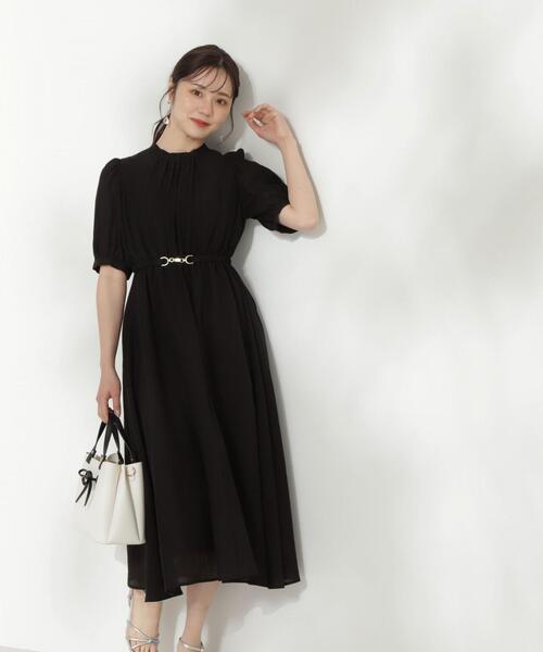 PROPORTION BODY DRESSING(プロポーションボディドレッシング)の「シアーストライプワンピース / 1214140501(ワンピース・レディース・グレー/オフホワイト/ブラック・SMALL/MEDIUM)」の2枚目の写真