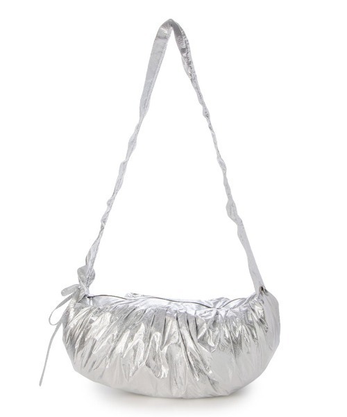 cache cache(カシュ カシュ)の「カシュカシュ cachecache / フリルハンドルタックショルダー(ショルダーバッグ・レディース・ブラック/シルバー/アイボリー・FREE)」の22枚目の写真