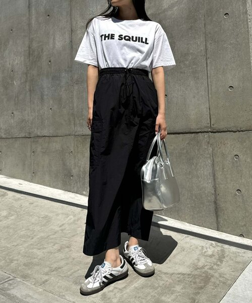 CIAOPANIC TYPY（チャオパニックティピー）の「■【WEB限定】ナイロンカーゴスカート（スカート・レディース・ネイビー/ブラック/カーキ/ブラウン・SMALL/MEDIUM）」の9枚目の写真