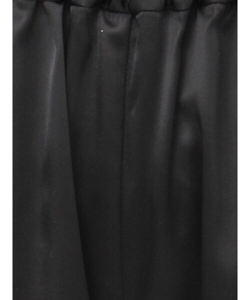 GYDA（ジェイダ）の「Square gydaサテンパンツ（その他パンツ・レディース・ブラック/オフホワイト・FREE）」の4枚目の写真