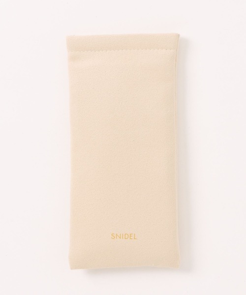 SNIDEL（スナイデル）の「ボスリントンメガネ（メガネ・レディース・その他/ブラック・FREE）」の18枚目の写真