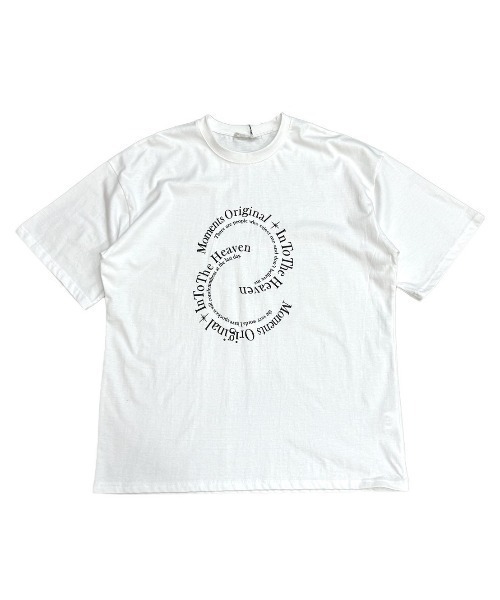 Chikashitsu +（チカシツプラス）の「【Chikashitsu +】logo graphic t-shirt 2 / ロゴグラフィック半袖Tシャツ（Tシャツ/カットソー・メンズ・チャコール/ブラック/ホワイト・ONE SIZE）」の16枚目の写真
