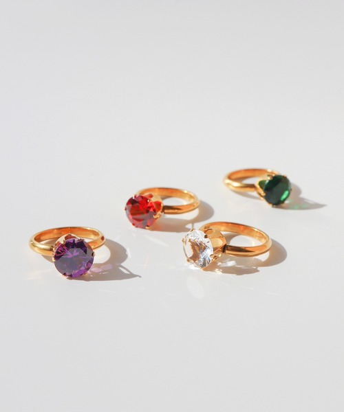 TUWAKRIM(トゥワクリム)の「【TUWAKRIM】PIRATES RING #2(リング・レディース・パープル/クリア/レッド/グリーン・XX-LARGE/X-LARGE/LARGE/MEDIUM)」の8枚目の写真