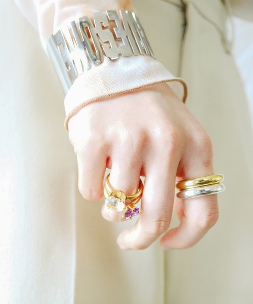 TUWAKRIM(トゥワクリム)の「【TUWAKRIM】PIRATES RING #2(リング・レディース・パープル/クリア/レッド/グリーン・XX-LARGE/X-LARGE/LARGE/MEDIUM)」の12枚目の写真