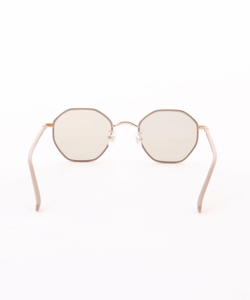 NOLLEY’S（ノーリーズ）の「ハニカム型サングラス（サングラス・レディース・ブラウン/ベージュ・FREE）」の4枚目の写真