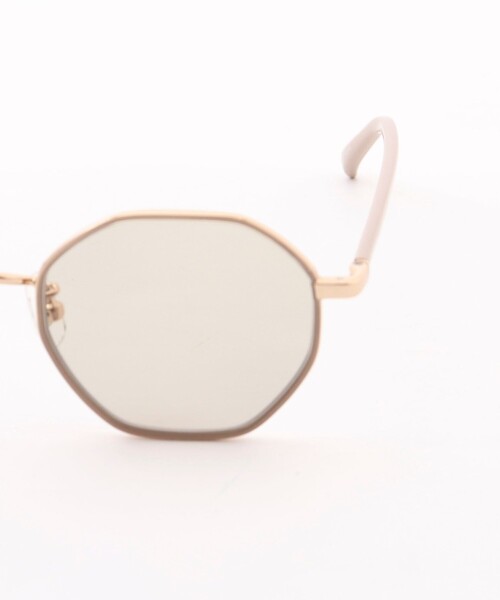 NOLLEY’S（ノーリーズ）の「ハニカム型サングラス（サングラス・レディース・ブラウン/ベージュ・FREE）」の8枚目の写真