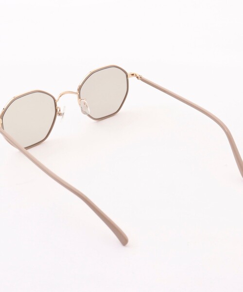 NOLLEY’S（ノーリーズ）の「ハニカム型サングラス（サングラス・レディース・ブラウン/ベージュ・FREE）」の9枚目の写真