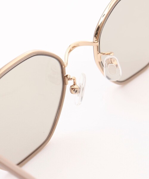 NOLLEY’S（ノーリーズ）の「ハニカム型サングラス（サングラス・レディース・ブラウン/ベージュ・FREE）」の11枚目の写真