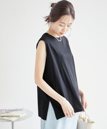 ROPE' PICNIC | 汗じみ防止・接触冷感・2WAY/アソートロゴタンクトップ(Tシャツ/カットソー)