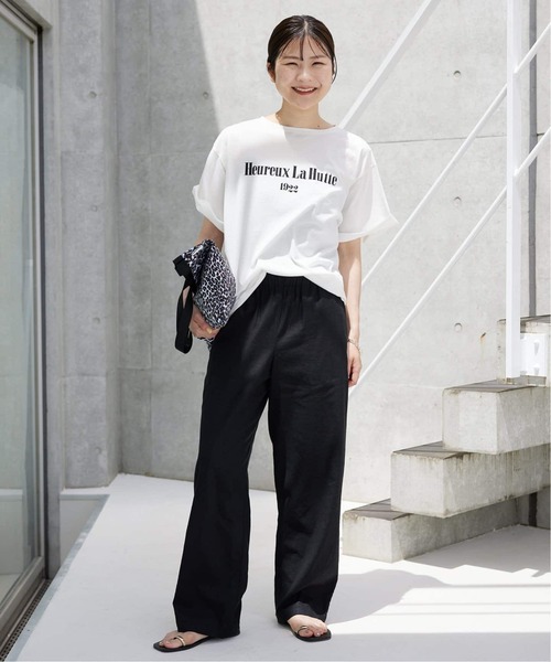 追加》レーヨンリネンイージーパンツ（その他パンツ）｜SLOBE IENA  