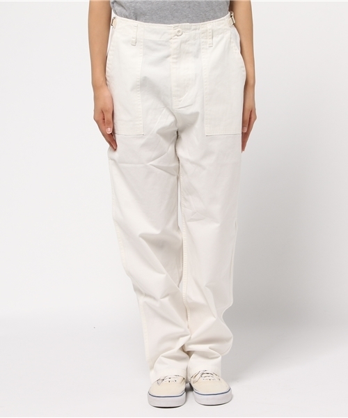 CIAOPANIC（チャオパニック）の「【Ciaopanic】　ベイカーパンツ（その他パンツ・レディース・カーキ/オフホワイト・SMALL/MEDIUM）」の3枚目の写真