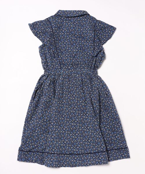 pom ponette junior（ポンポネットジュニア）の「【リバティプリント】衿つきワンピース（ワンピース・キッズ・ブルー/ネイビー・S/M/L/LL）」の16枚目の写真