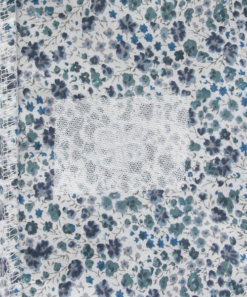 pom ponette junior（ポンポネットジュニア）の「【リバティプリント】衿つきワンピース（ワンピース・キッズ・ブルー/ネイビー・S/M/L/LL）」の4枚目の写真