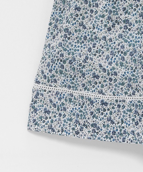 pom ponette junior（ポンポネットジュニア）の「【リバティプリント】衿つきワンピース（ワンピース・キッズ・ブルー/ネイビー・S/M/L/LL）」の7枚目の写真