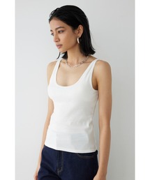 ALEXIA STAM | Basic Organic Cotton Padded Tank Top /オーガニックコットンタンクトップ(タンクトップ)