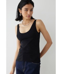ALEXIA STAM | Basic Organic Cotton Padded Tank Top /オーガニックコットンタンクトップ(タンクトップ)