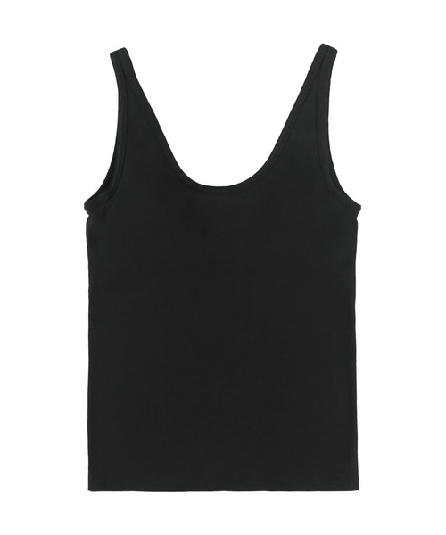 ALEXIA STAM（アリシアスタン）の「Basic Organic Cotton Padded Tank Top /オーガニックコットンタンクトップ（タンクトップ・レディース・ホワイト/グレー/ブラック・FREE）」の10枚目の写真