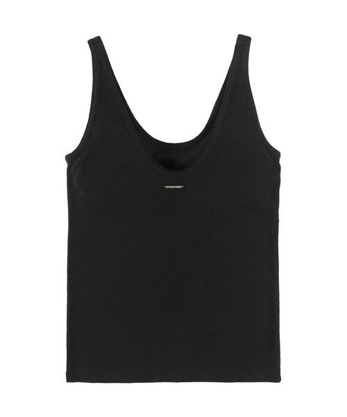 Basic Organic Cotton Padded Tank Top /オーガニックコットン