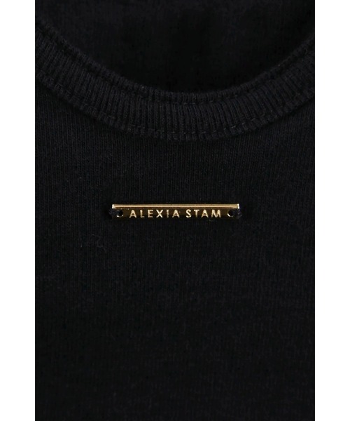 ALEXIA STAM（アリシアスタン）の「Basic Organic Cotton Padded Tank Top /オーガニックコットンタンクトップ（タンクトップ・レディース・ホワイト/グレー/ブラック・FREE）」の13枚目の写真