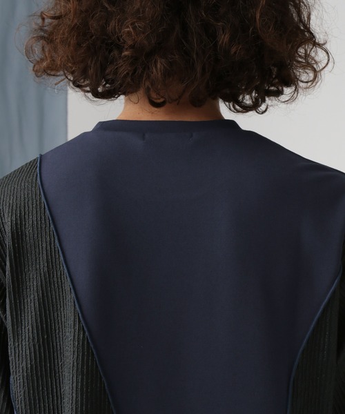 HARE（ハレ）の「ウェーブキリカエラメカット(HARE)（Tシャツ/カットソー・メンズ・ブルー/ブラック・FREE）」の10枚目の写真