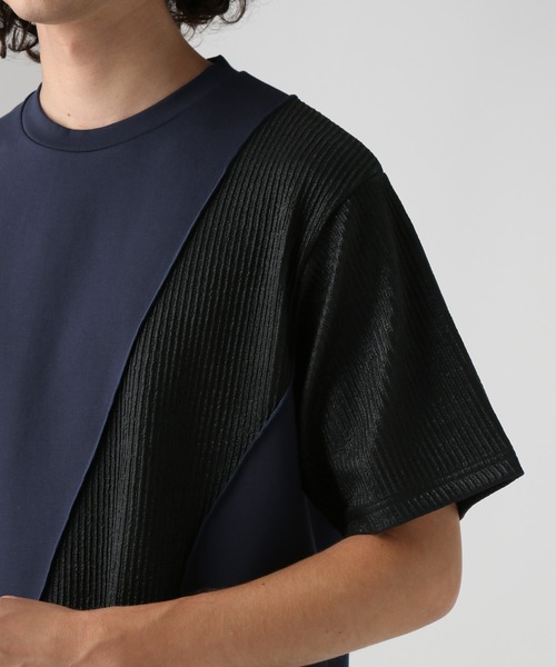HARE（ハレ）の「ウェーブキリカエラメカット(HARE)（Tシャツ/カットソー・メンズ・ブルー/ブラック・FREE）」の12枚目の写真