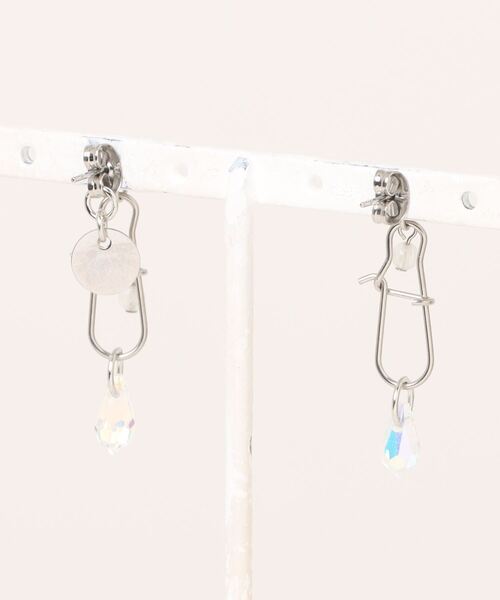 tone(トーン)の「【Agaro】No.417 ピアス アレルギー対応 シルバー 天然石(MA)(ピアス(両耳用)・レディース・シルバー系1/シルバー系2/シルバー系3・FREE)」の4枚目の写真