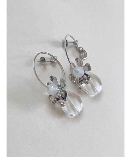 tone(トーン)の「【Agaro】No.417 ピアス アレルギー対応 シルバー 天然石(MA)(ピアス(両耳用)・レディース・シルバー系1/シルバー系2/シルバー系3・FREE)」の10枚目の写真