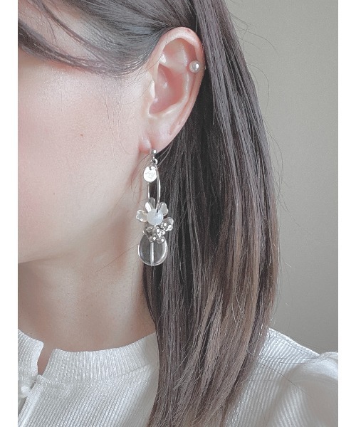 tone(トーン)の「【Agaro】No.417 ピアス アレルギー対応 シルバー 天然石(MA)(ピアス(両耳用)・レディース・シルバー系1/シルバー系2/シルバー系3・FREE)」の12枚目の写真