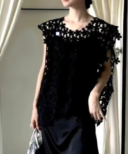 ap retro（アプレトロ）の「フラワーレースアソートベスト/2way（ベスト・レディース・E/D/C/A/B/F/H/G・FREE）」の20枚目の写真