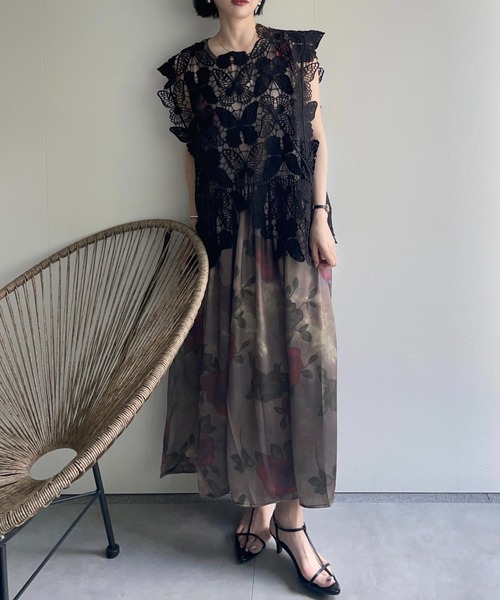 ap retro（アプレトロ）の「フラワーレースアソートベスト/2way（ベスト・レディース・E/D/C/A/B/F/H/G・FREE）」の11枚目の写真