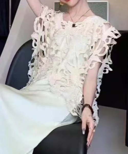 ap retro（アプレトロ）の「フラワーレースアソートベスト/2way（ベスト・レディース・E/D/C/A/B/F/H/G・FREE）」の16枚目の写真