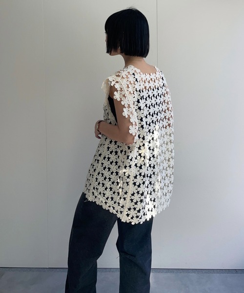 ap retro（アプレトロ）の「フラワーレースアソートベスト/2way（ベスト・レディース・E/D/C/A/B/F/H/G・FREE）」の21枚目の写真