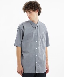 MACKINTOSH PHILOSOPHY（ﾏｯｷﾝﾄｯｼｭ ﾌｨﾛｿﾌｨｰ）の「バッキンガムベア  オーバーサイズ ボタンダウンシャツ（シャツ/ブラウス・メンズ）」